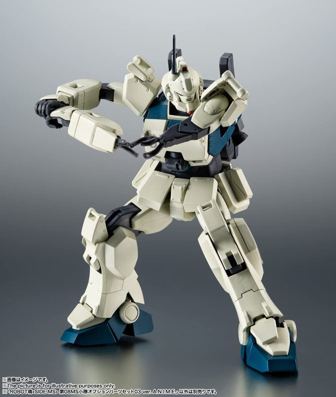 Metal Robot Spirits &lt; Side MS &gt; The 08th MS Team Option Parts Set 03 Ver Anime-Tamashii-Ace Cards &amp; Collectibles