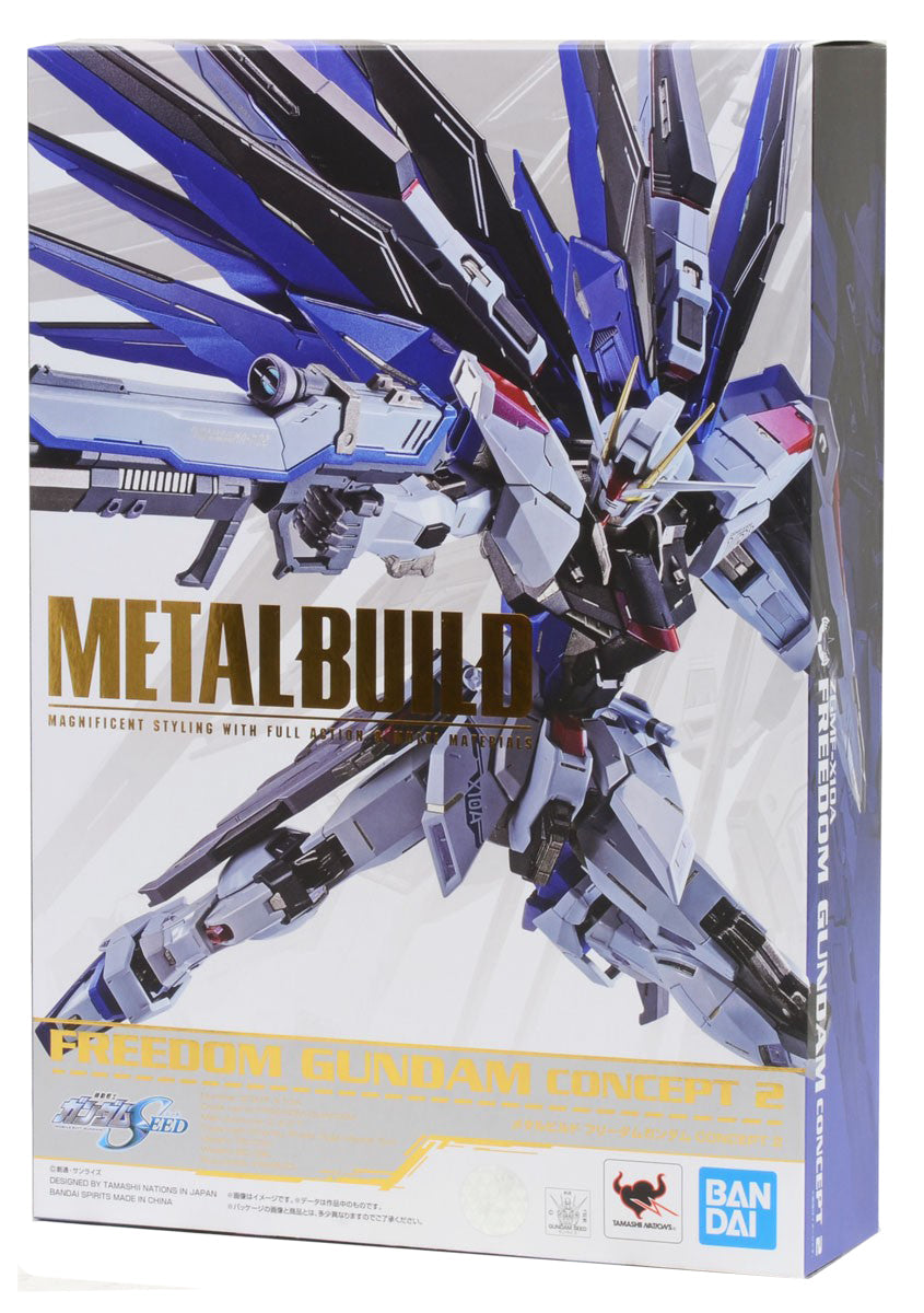 Mobile Suit Gundam Series Metal Build Freedom Gundam Concept 2 (reissue)-Tamashii-Ace Cards & Collectibles