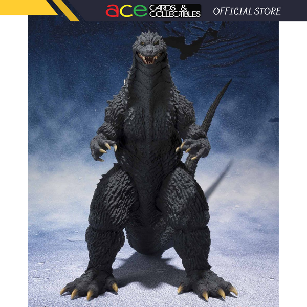 S.H.MonsterArts Godzilla (2002)-Tamashii-Ace Cards & Collectibles