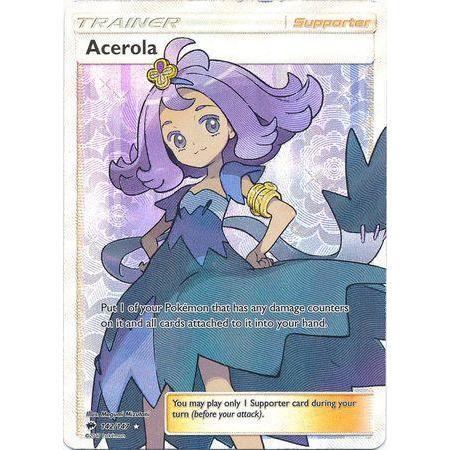 Acerola -Single Card-Full Art Ultra Rare [142/147]-The Pokémon Company International-Ace Cards &amp; Collectibles