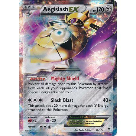 Aegislash EX -Single Card-Ultra Rare [65/119]-The Pokémon Company International-Ace Cards &amp; Collectibles