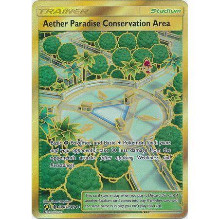 Aether Paradise Conservation Area -Single Card-Secret Rare [SV87/SV94]-The Pokémon Company International-Ace Cards &amp; Collectibles