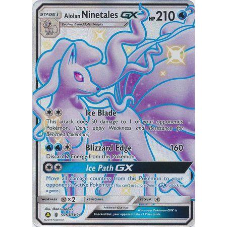 Alolan Ninetales GX -Single Card-Shiny Ultra Rare [SV53/SV94]-The Pokémon Company International-Ace Cards &amp; Collectibles