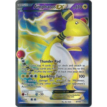 Ampharos EX -Single Card-Full Art Ultra Rare [87/98]-The Pokémon Company International-Ace Cards &amp; Collectibles