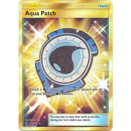 Aqua Patch -Single Card-Secret Rare [161/145]-The Pokémon Company International-Ace Cards &amp; Collectibles
