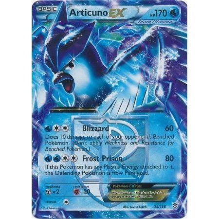 Articuno EX -Single Card-Ultra Rare [25/135]-The Pokémon Company International-Ace Cards &amp; Collectibles