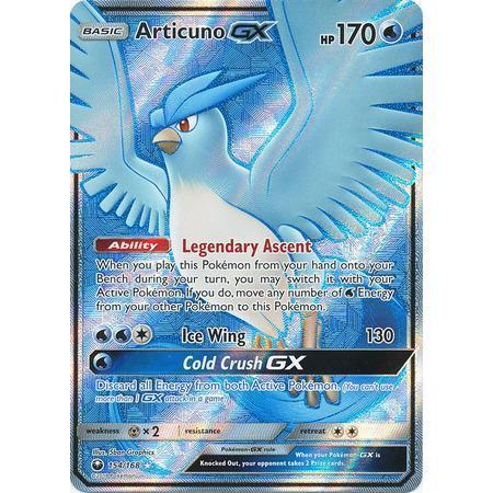 Articuno GX -Single Card-Full Art Ultra Rare [154/168]-The Pokémon Company International-Ace Cards &amp; Collectibles