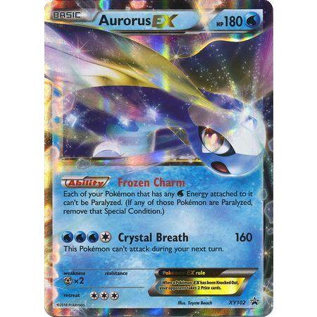 Aurorus EX -Single Card-Ultra Rare (Promo) [XY102]-The Pokémon Company International-Ace Cards &amp; Collectibles