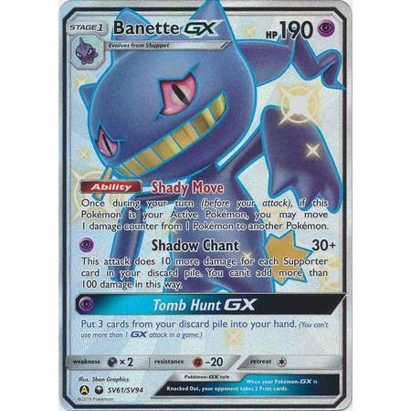 Banette GX -Single Card-Shiny Ultra Rare [SV61/SV94]-The Pokémon Company International-Ace Cards &amp; Collectibles