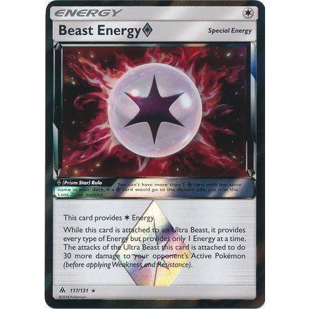 Beast Energy Prism Star -Single Card-Holo Rare [117/131]-The Pokémon Company International-Ace Cards &amp; Collectibles