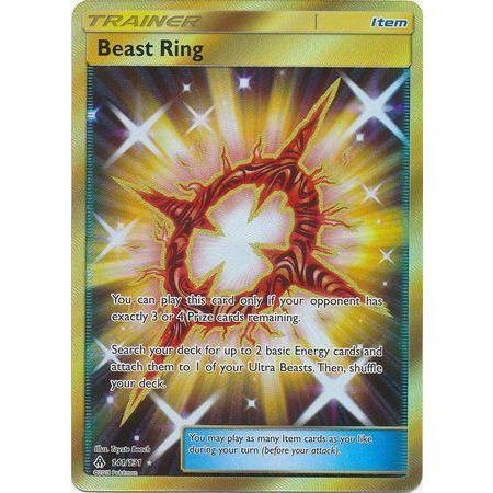 Beast Ring -Single Card-Secret Rare [141/131]-The Pokémon Company International-Ace Cards &amp; Collectibles
