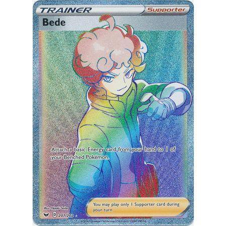 Bede -Single Card-Hyper Rare [207/202]-The Pokémon Company International-Ace Cards & Collectibles