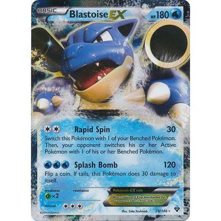 Blastoise EX -Single Card-Ultra Rare [29/146]-The Pokémon Company International-Ace Cards &amp; Collectibles