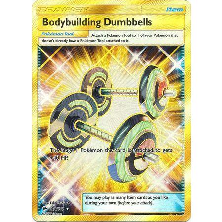Bodybuilding Dumbbells -Single Card-Secret Rare [161/147]-The Pokémon Company International-Ace Cards &amp; Collectibles