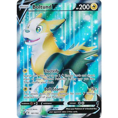Boltund V -Single Card-Full Art Ultra Rare [181/192]-The Pokémon Company International-Ace Cards &amp; Collectibles