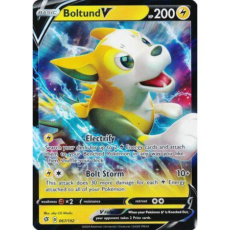 Boltund V -Single Card-Ultra Rare [067/192]-The Pokémon Company International-Ace Cards &amp; Collectibles