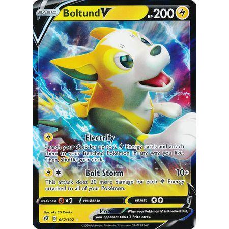 Boltund V -Single Card-Ultra Rare [067/192]-The Pokémon Company International-Ace Cards & Collectibles