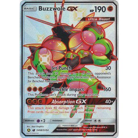 Buzzwole GX -Single Card-Shiny Ultra Rare [SV68/SV94]-The Pokémon Company International-Ace Cards &amp; Collectibles