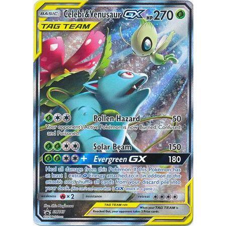 Celebi & Venusaur GX -Single Card-Full Art Ultra Rare (Promo) -The Pokémon Company International-Ace Cards & Collectibles