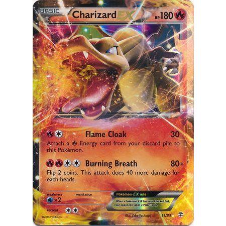 Charizard EX -Single Card-Ultra Rare [11/83]-The Pokémon Company International-Ace Cards &amp; Collectibles