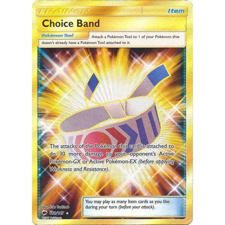 Choice Band -Single Card-Secret Rare [162/147]-The Pokémon Company International-Ace Cards &amp; Collectibles