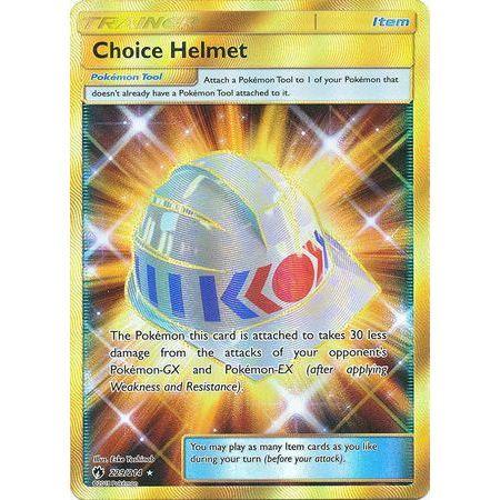 Choice Helmet -Single Card-Secret Rare [229/214]-The Pokémon Company International-Ace Cards &amp; Collectibles