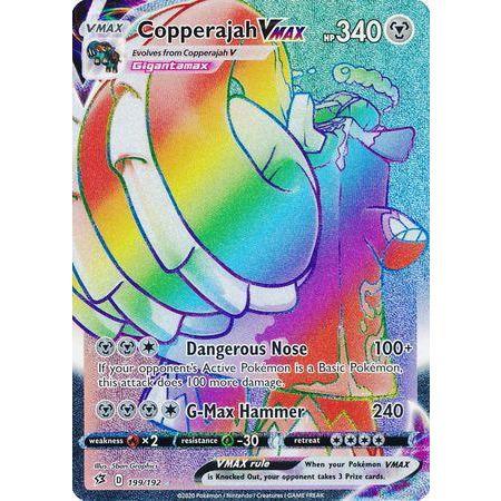 Copperajah VMAX -Single Card-Secret Rare [199/192]-The Pokémon Company International-Ace Cards &amp; Collectibles