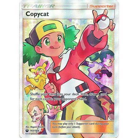 Copycat -Single Card-Full Art Ultra Rare [163/168]-The Pokémon Company International-Ace Cards &amp; Collectibles