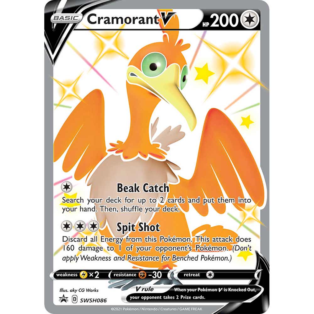 Cramorant V Promo - Single Card-The Pokémon Company International-Ace Cards & Collectibles