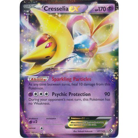 Cresselia EX -Single Card-Ultra Rare [67/149]-The Pokémon Company International-Ace Cards &amp; Collectibles