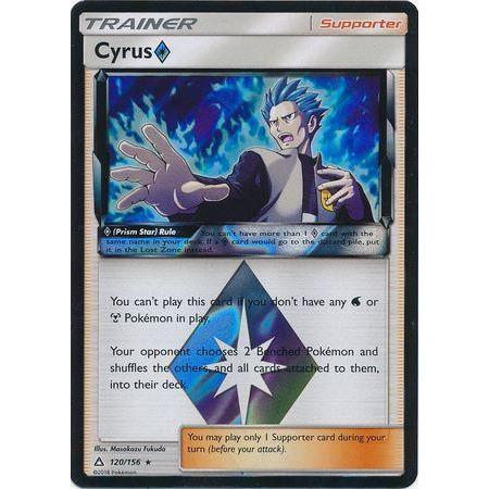 Cyrus Prism Star -Single Card-Holo Rare [120/156]-The Pokémon Company International-Ace Cards &amp; Collectibles