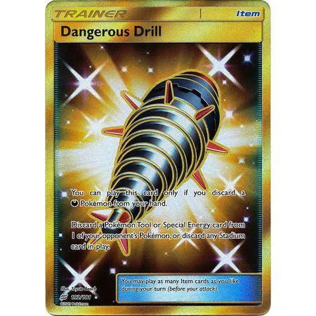 Dangerous Drill -Single Card-Secret Rare[192/181]-The Pokémon Company International-Ace Cards &amp; Collectibles