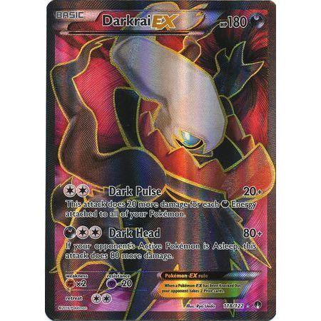 Darkrai EX -Single Card-Full Art Ultra Rare [118/122]-The Pokémon Company International-Ace Cards &amp; Collectibles