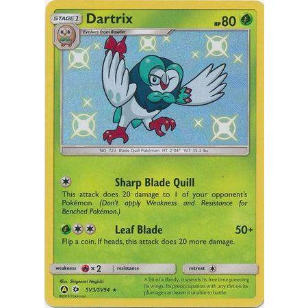Dartrix -Single Card-Shiny Rare [SV3/SV94]-The Pokémon Company International-Ace Cards &amp; Collectibles