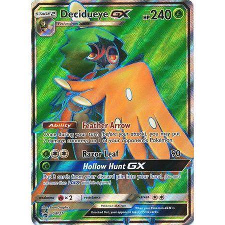 Decidueye GX -Single Card-Full Art Ultra Rare (Promo) [sm37]-The Pokémon Company International-Ace Cards &amp; Collectibles