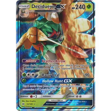 Decidueye GX -Single Card-Ultra Rare [12/149]-The Pokémon Company International-Ace Cards &amp; Collectibles