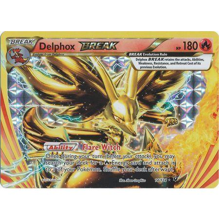 Delphox Break -Single Card-Break Rare [14/124]-The Pokémon Company International-Ace Cards &amp; Collectibles