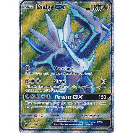 Dialga GX -Single Card-Full Art Ultra Rare [146/156]-The Pokémon Company International-Ace Cards &amp; Collectibles