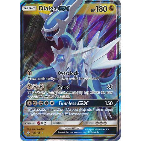 Dialga GX -Single Card-Ultra Rare [100/156]-The Pokémon Company International-Ace Cards &amp; Collectibles