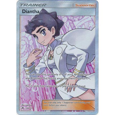 Diantha -Single Card-Full Art Ultra Rare [130/131]-The Pokémon Company International-Ace Cards &amp; Collectibles