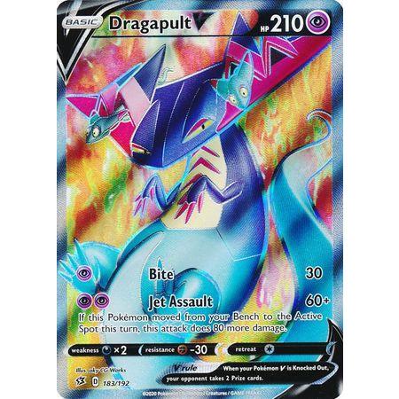 Dragapult V -Single Card-Full Art Ultra Rare [183/192]-The Pokémon Company International-Ace Cards &amp; Collectibles