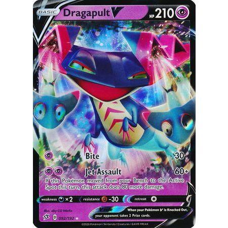 Dragapult V -Single Card-Ultra Rare [092/192]-The Pokémon Company International-Ace Cards &amp; Collectibles