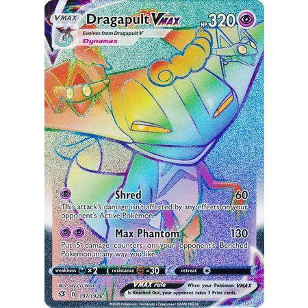 Dragapult VMAX -Single Card-Secret Rare [197/192]-The Pokémon Company International-Ace Cards &amp; Collectibles