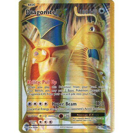 Dragonite EX -Single Card-Full Art Ultra Rare [106/108]-The Pokémon Company International-Ace Cards &amp; Collectibles