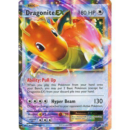 Dragonite EX -Single Card-Ultra Rare [72/108]-The Pokémon Company International-Ace Cards &amp; Collectibles