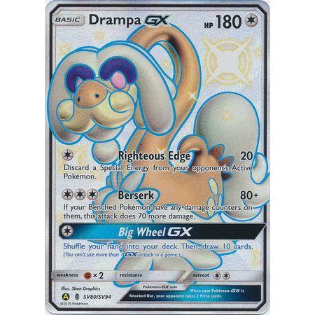 Drampa GX -Single Card-Shiny Ultra Rare [SV80/SV94]-The Pokémon Company International-Ace Cards &amp; Collectibles