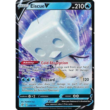 Eiscue V -Single Card-Ultra Rare [055/192]-The Pokémon Company International-Ace Cards &amp; Collectibles