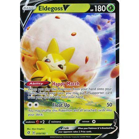 Eldegoss V -Single Card-Ultra Rare [019/192]-The Pokémon Company International-Ace Cards & Collectibles