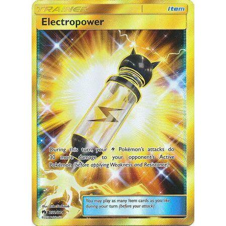 Electropower -Single Card-Secret Rare [232/214]-The Pokémon Company International-Ace Cards &amp; Collectibles