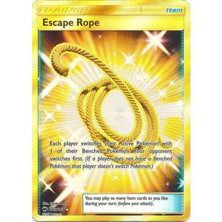 Escape Rope -Single Card-Secret Rare [163/147]-The Pokémon Company International-Ace Cards &amp; Collectibles